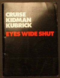 2k225 EYES WIDE SHUT presskit '99 Stanley Kubrick, Tom Cruise & Nicole Kidman!