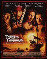2p006 PIRATES OF THE CARIBBEAN 14 LCs '03 Johnny Depp, Knightley, Curse of the Black Pearl!