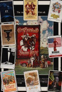 2r007 LOT OF 69 FOLDED ONE-SHEETS lot '70s - 90s Bronco Billy, Butch Cassidy & the Sundance Kid R73