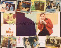 2r020 LOT OF 45 LOBBY CARDS lot '41 - '79 A Man and a Woman, Hell Bound, Simon & Laura + more!