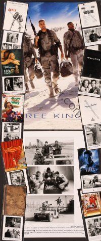 2r025 LOT OF 11 PRESSKITS lot '96 - '01 Three Kings, Great Expectations, Royal Tenenbaums + more!