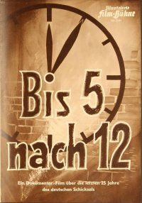 2r184 BIS FUNF NACH ZWOLF - ADOLF HITLER UND DAS 3. REICH German program '53 rise & fall of Nazism!