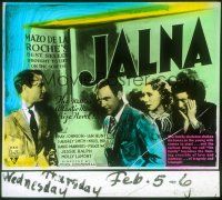 2r141 JALNA glass slide '35 Mazo de la Roche's best seller brought to life on the screen!