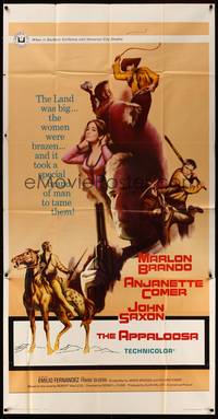 2s316 APPALOOSA 3sh '66 Marlon Brando rode the lustful & lawless to live on the edge of violence!