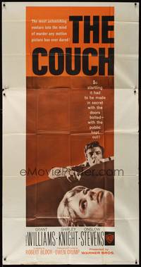2s364 COUCH 3sh '62 Shirley Knight, psychiatrist serial killer, written by Robert Bloch!