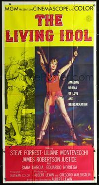 2s463 LIVING IDOL 3sh '56 sexy artwork of bound girl, cool adventure in reincarnation!