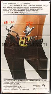 2s579 SKIDOO 3sh '69 Otto Preminger, drug comedy, sexy image of girl with pants unbuttoned!