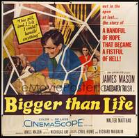 2s198 BIGGER THAN LIFE 6sh '56 Nicholas Ray, James Mason took one pill & he could handle anything!