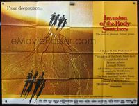 2s015 INVASION OF THE BODY SNATCHERS subway poster '78 Philip Kaufman classic remake!