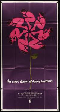 2t065 MAGIC GARDEN OF STANLEY SWEETHEART revised 3sh '70 nude Don Johnsons are petals of a flower!