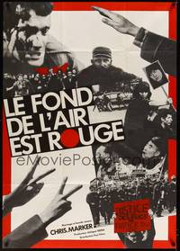 2t041 GRIN WITHOUT A CAT French 31x44 '77 Chris Marker's documentary about socialist New Left!
