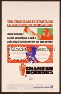 2t115 CHAMBER OF HORRORS WC '66 the unspeakable vengeance of the crazed Baltimore Strangler!