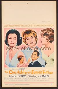 2t127 COURTSHIP OF EDDIE'S FATHER WC '63 Ron Howard helps Glenn Ford choose his new mother!