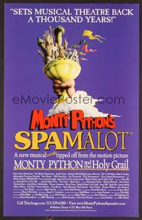 2t259 MONTY PYTHON'S SPAMALOT stage play WC '05 sets the musical theatre back a thousand years!