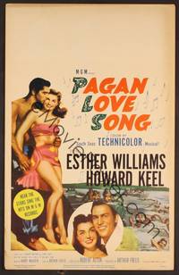 2t280 PAGAN LOVE SONG WC '50 tropical Esther Williams in sexiest outfit, Howard Keel