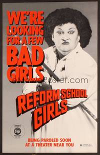 2t293 REFORM SCHOOL GIRLS WC '86 tough matron is looking for a few very bad girls!