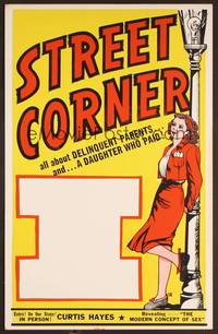 2t321 STREET CORNER WC '48 all about delinquent parents and a daughter who paid!