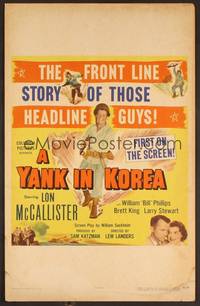 2t372 YANK IN KOREA WC '51 Lon McCallister, the front line story of those headline guys!