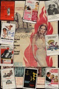 2v004 LOT OF 106 FOLDED ONE-SHEETS lot '46-'79 She, Murderer's Row, Dr. Goldfoot, Winning + more!