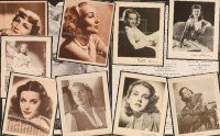 2v020 LOT OF 10 LOCAL THEATER HERALDS lot '38-49 all the top female stars!