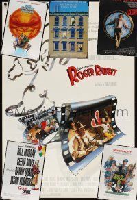 2v027 LOT OF 21 UNFOLDED ONE-SHEETS lot '86-'03 Roger Rabbit, Quick Change, One Crazy Summer + more