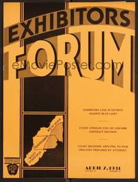 2v083 EXHIBITORS FORUM exhibitor magazine April 7, 1931 Jackie Cooper as Skippy, fireman Tim McCoy!