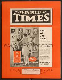 2v078 MOTION PICTURE TIMES exhibitor magazine February 9, 1929 Edward Everett Horton is Mr. Bangs!