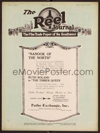 2v071 REEL JOURNAL exhibitor magazine July 29, 1922 Nanook of the North, Mack Sennett comedy!