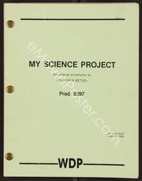2v061 MY SCIENCE PROJECT second draft script June 18, 1984, screenplay by Jonathan Betuel