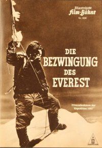 2v237 CONQUEST OF EVEREST German program '54 Sir Edmund Hillary & sherpa Tensig Norgay!