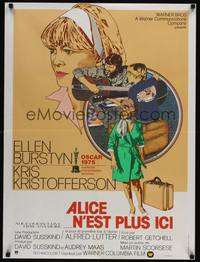 2w603 ALICE DOESN'T LIVE HERE ANYMORE French 23x32 '75 Martin Scorsese, Petragnin artwork!