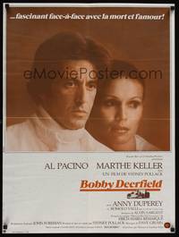 2w608 BOBBY DEERFIELD French 23x30 '77 close up of F1 race car driver Al Pacino by Kerfyser!