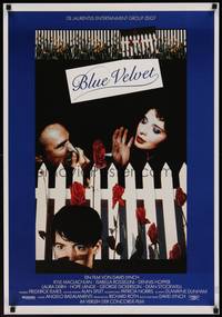2w121 BLUE VELVET German '86 directed by David Lynch, sexy Isabella Rossellini, Kyle McLachlan