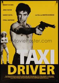 2w141 TAXI DRIVER German R06 Martin Scorsese directed classic, De Niro w/gun & Jodie Foster!