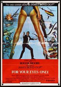 2w010 FOR YOUR EYES ONLY Lebanese '81 no one comes close to Roger Moore as James Bond 007!