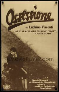 2w014 OSSESSIONE Swiss R60s Luchino Visconti classic, Clara Calamai & Girotti!