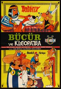 2w088 ASTERIX & CLEOPATRA Turkish '72 French cartoon, cool artwork!