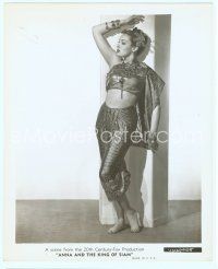 2x158 ANNA & THE KING OF SIAM 8x10 still '46 sexiest Linda Darnell full-length in cool costume!