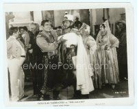 2x257 GAUCHO 8x10 still '27 great close up of smiling outlaw Douglas Fairbanks at party!