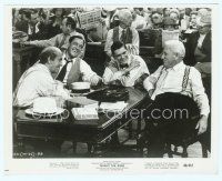 2x299 INHERIT THE WIND 8x10 still '60 Spencer Tracy, Fredric March, Gene Kelly & Dick York in court