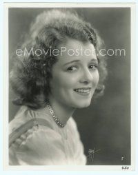 2x312 JANET GAYNOR deluxe 8x10 still '20s wonderful close up smiling portrait by Autrey!