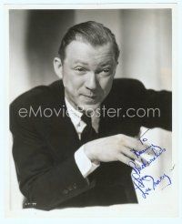 2x023 LEE TRACY signed 8x10 still '39 great portrait in suit & tie by Ernest Bachrach!
