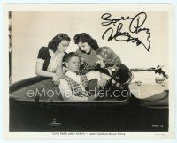 2x028 LOVE FINDS ANDY HARDY signed 8x10 still '38 by Mickey Rooney, with Judy Garland & Lana Turner!