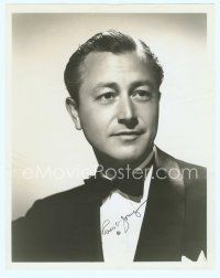 2x043 ROBERT YOUNG signed 8x10 still '40s great close portrait wearing tuxedo & bowtie!