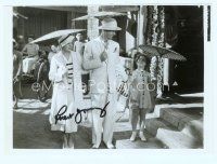 2x047 STOWAWAY signed 7.25x10 still '36 by Robert Young, who's with Shirley Temple & Alice Faye!