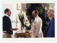 2x059 DIRTY ROTTEN SCOUNDRELS signed color 7.5x10 REPRO still '88 by Michael Caine & Steve Martin!
