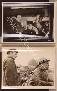 2y655 BLOOD ALLEY 2 8x10 stills '55 cool images of John Wayne in China!