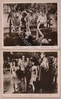 2y684 KISSIN' COUSINS 2 8x10 stills '64 Elvis Presley surrounded by girls!