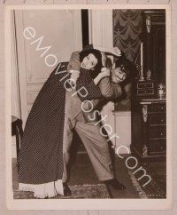2y660 COMRADE X 2 8x10 stills '40 wacky image of Clark Gable putting Hedy Lamarr in a headlock!