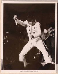 2y402 ELVIS: THAT'S THE WAY IT IS 4 8x10 stills '70 great images of Presley performing!